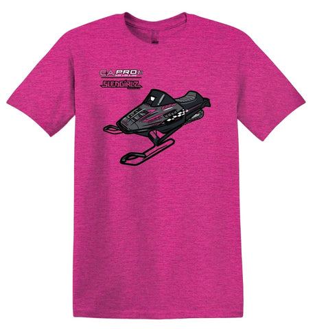 C&A Pro Skis / Sled Girlz Tee (Pink)