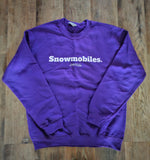 Snowmobiles Crewneck