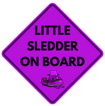 Sledder on Board Sticker