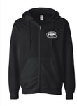 Badge Zip Up Hoodie